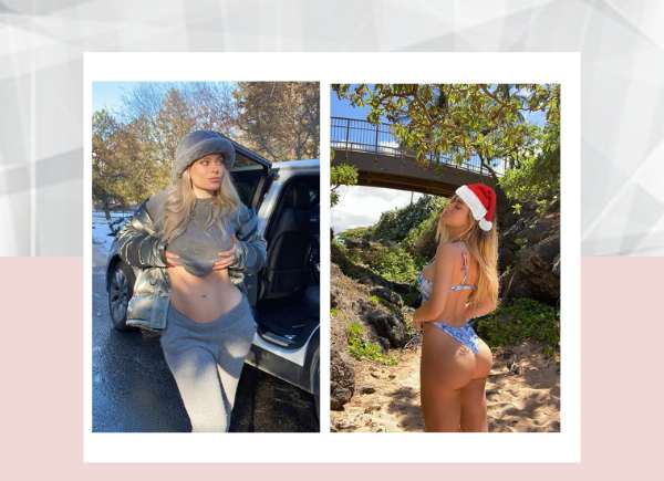 P**n star Lana Rhoades flaunts flat postpartum belly as fans ask wheres the baby?